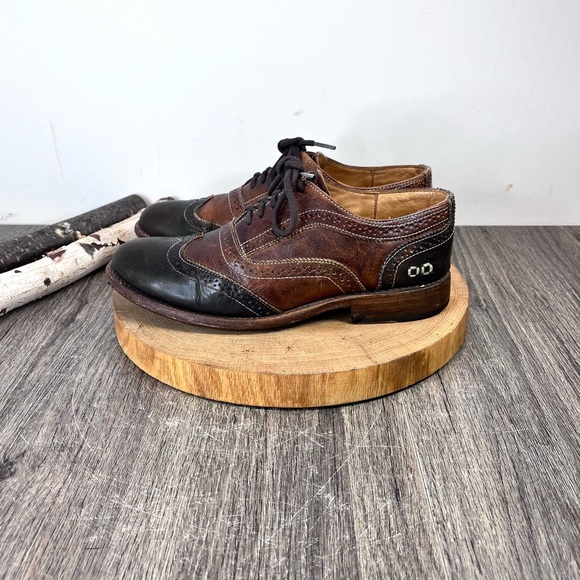 BEDSTU Shoes Bedstu Cobbler Organic Tanned Leather Brogue Wingtip